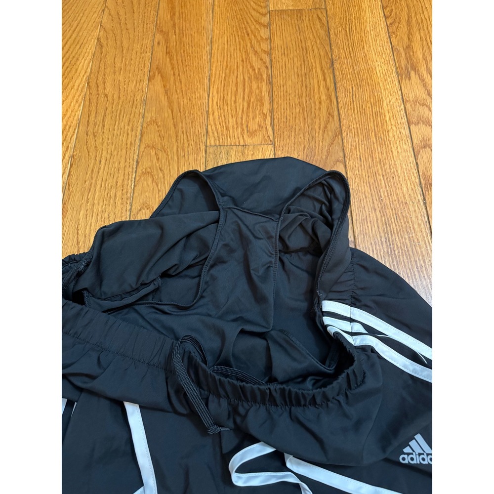 Adidas M3 Climalite Running Shorts Black White Aktiv Medium 3 Inch Inseam - Picture 2 of 8